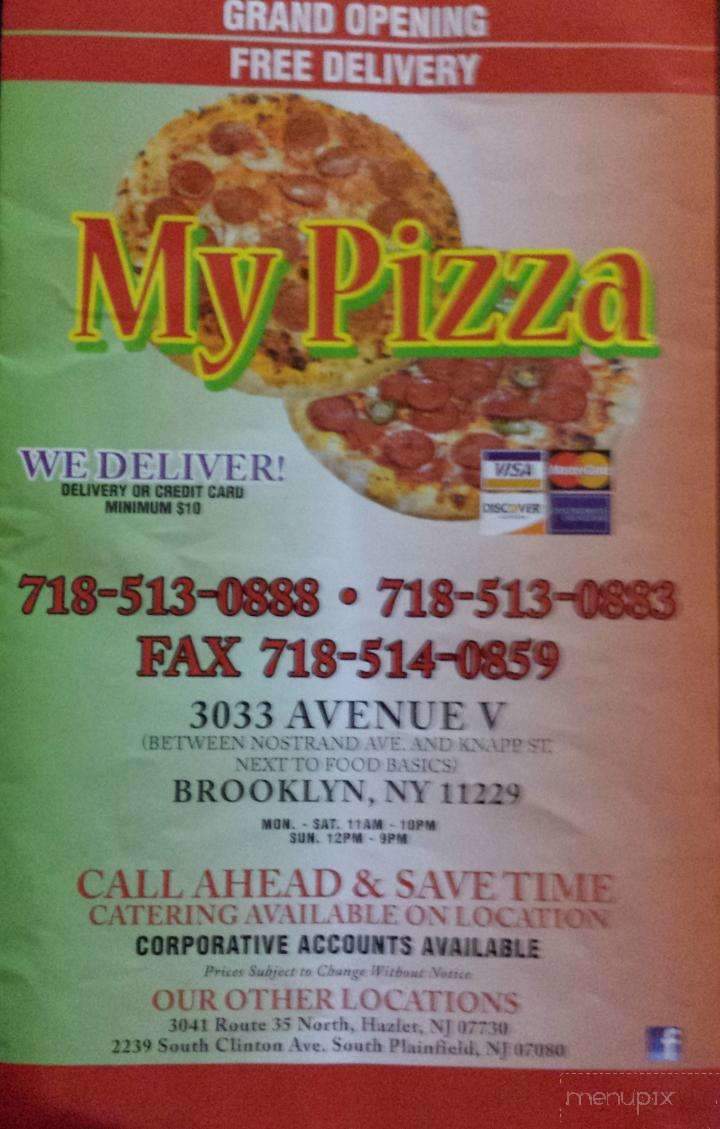 My Pizza - Brooklyn, NY