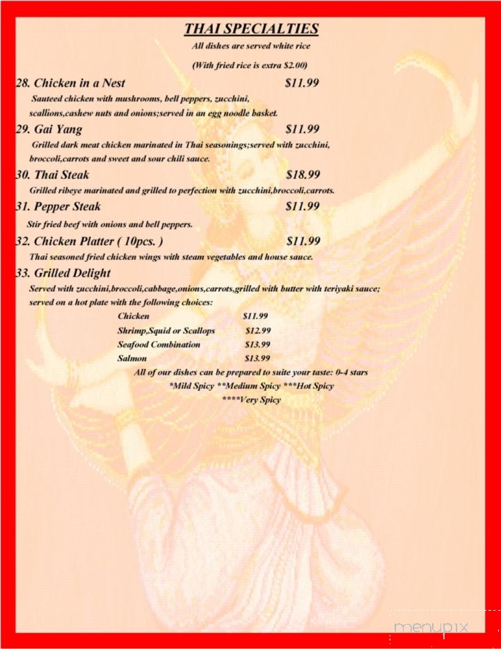 Tenten Thai - North Wilkesboro, NC menu_pic