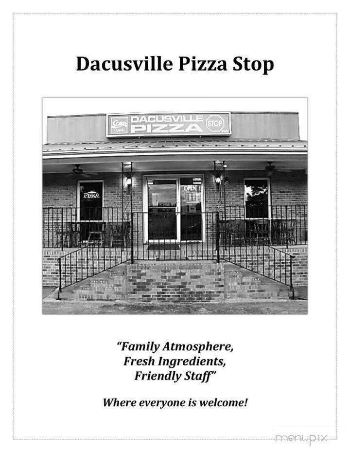Dacusville Pizza Stop - Easley, SC