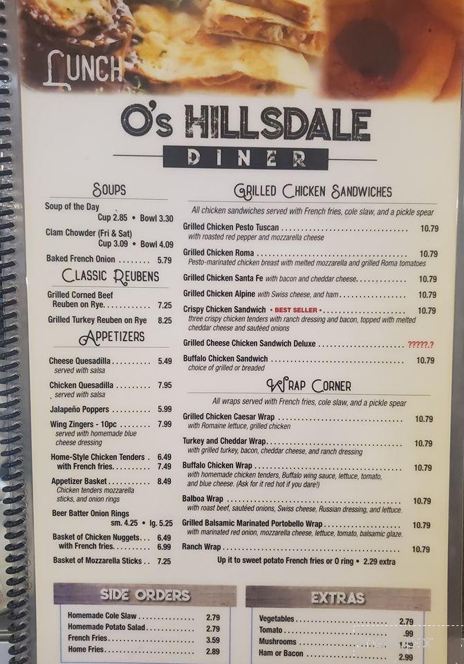 O's Hillsdale Country Diner - Hillsdale, NY