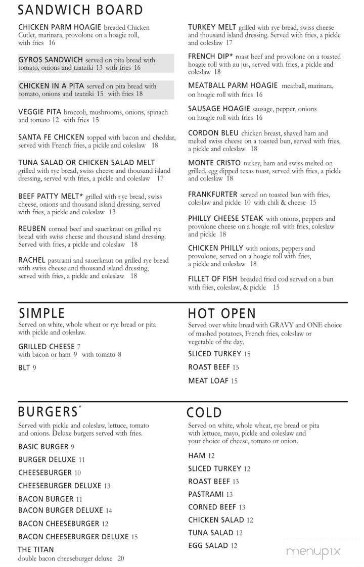 Olympia Flame Diner - Deerfield Beach, FL menu_pic
