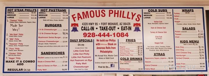 Famous Philly's - Fort Mohave, AZ
