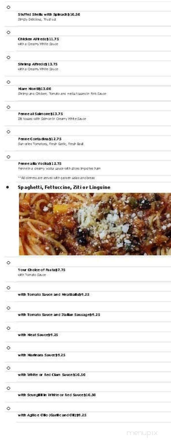 Mama's Pizza Italian Restaurant - Rocky Mount, NC menu_pic