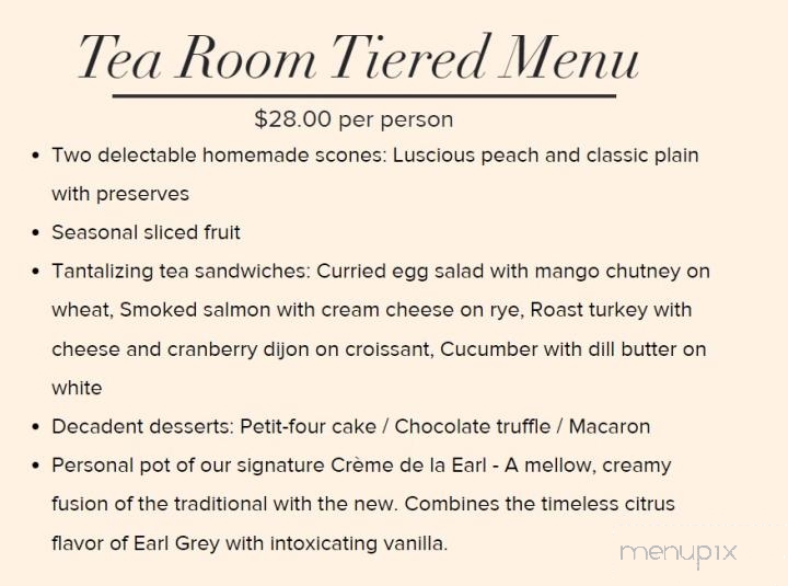 White Branches - Mount Vernon, WA menu_pic