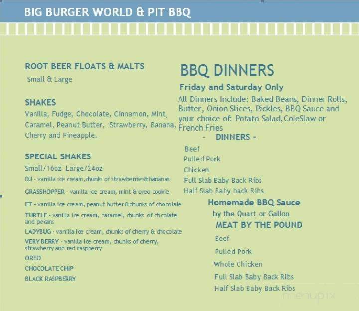 Big Burger World - Canon City, CO