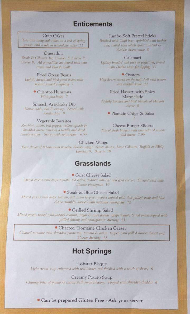 Cravings Bistro & Pub - Benton Harbor, MI menu_pic