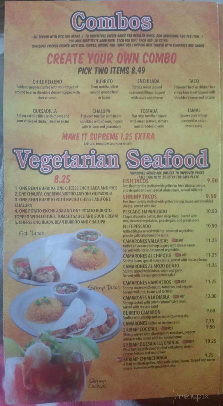 Rio Grande Mexican Restaurant - Lyons, GA menu_pic