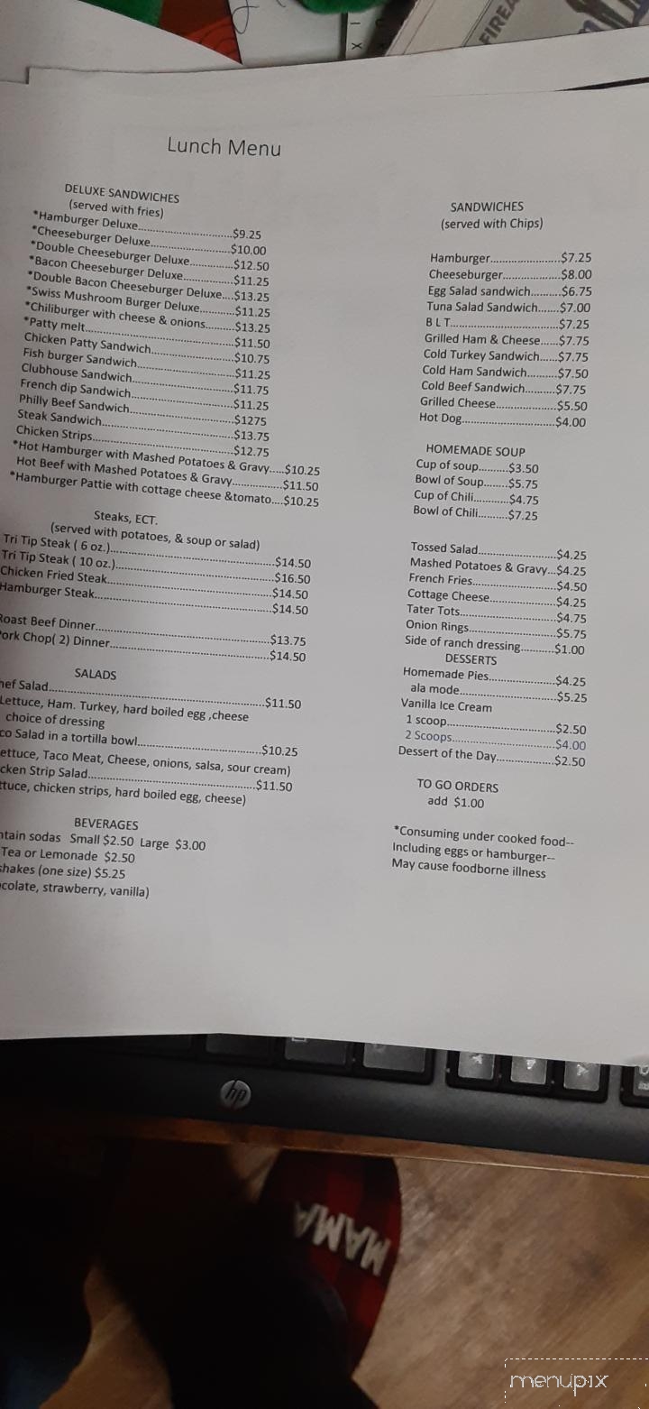 Pays Cafe - Billings, MT menu_pic