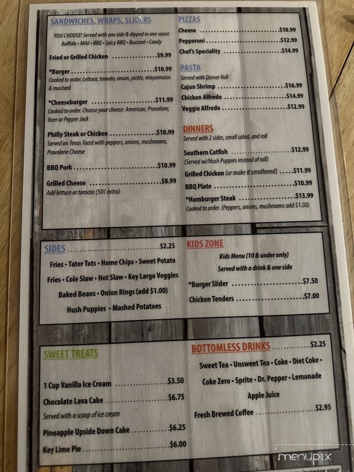 Pokey’s Music Hall & Eatery - Cleveland, TN menu_pic