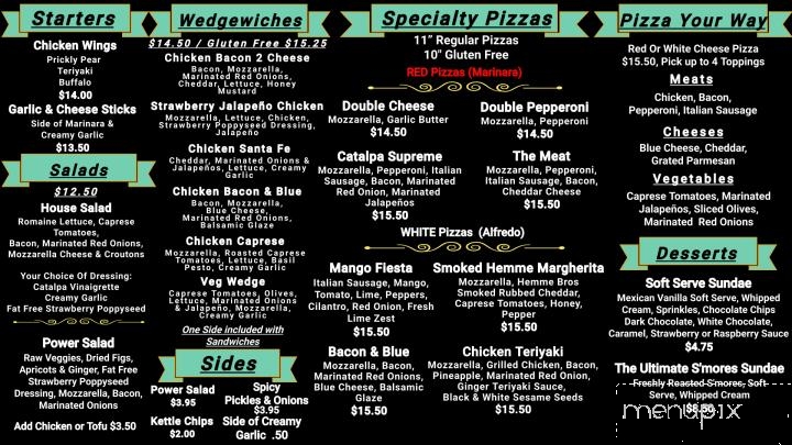 Catalpa - Arrow Rock, MO menu_pic