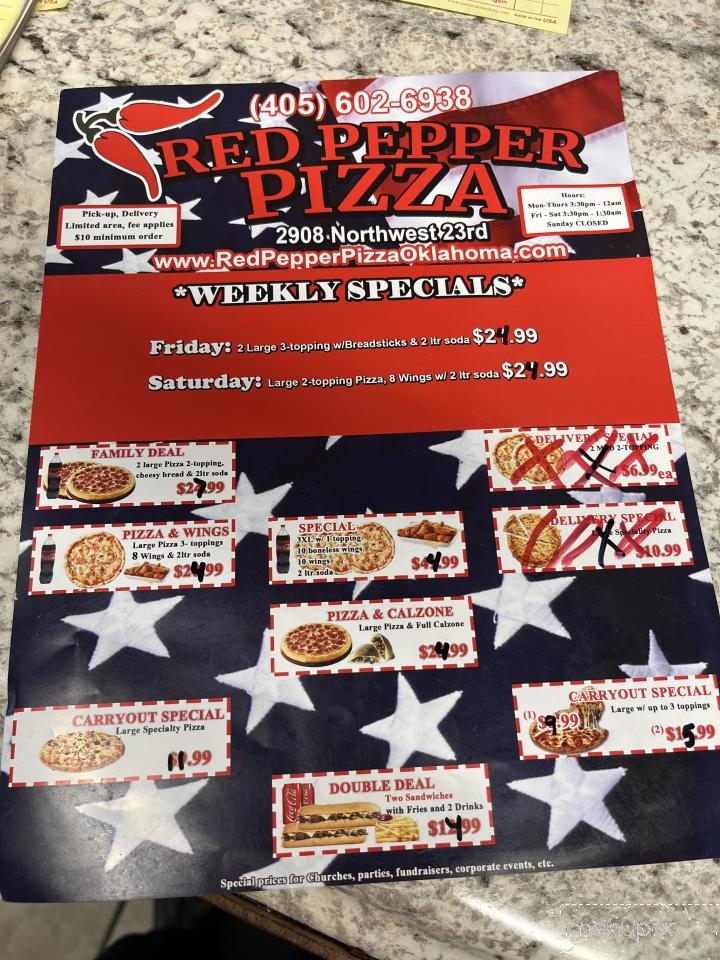 Red Pepper Pizza - Oklahoma City, OK