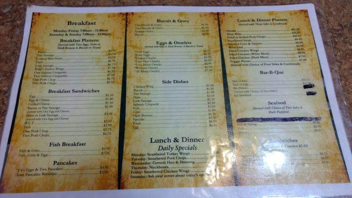 Banyan Tree - Belle Glade, FL menu_pic
