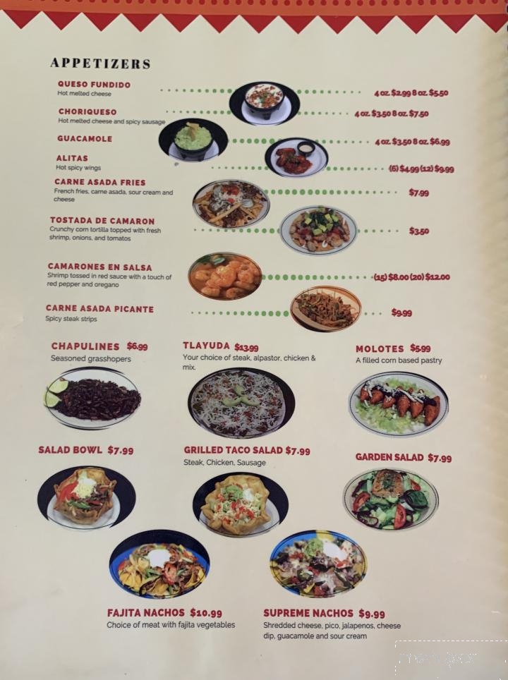 El Comal - Saint Louis, MO menu_pic