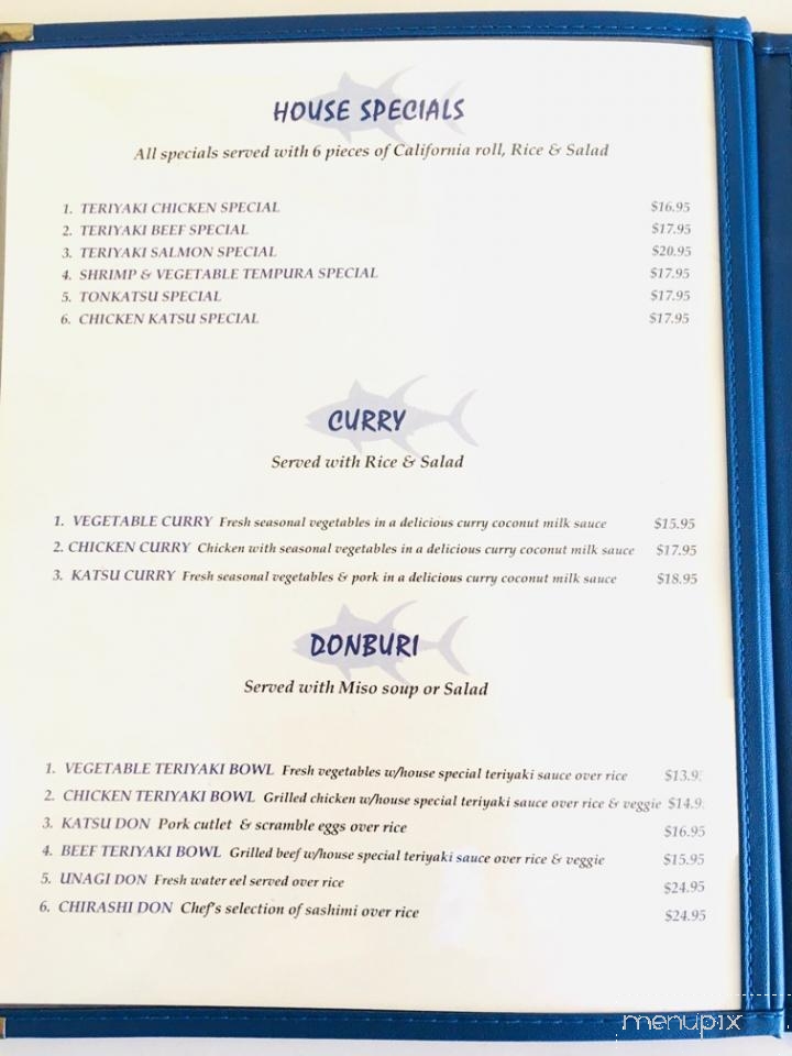 Goleta Sushi House - Goleta, CA menu_pic