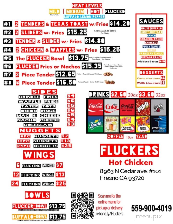 Fluckers Nashville Hot Chicken - Fresno, CA