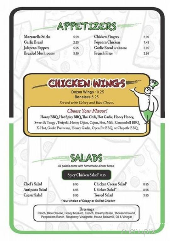 Rocco's II - Lake Luzerne, NY menu_pic