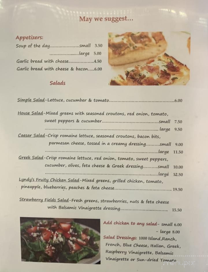 Toaster’s Family Diner - Cambridge, ON menu_pic