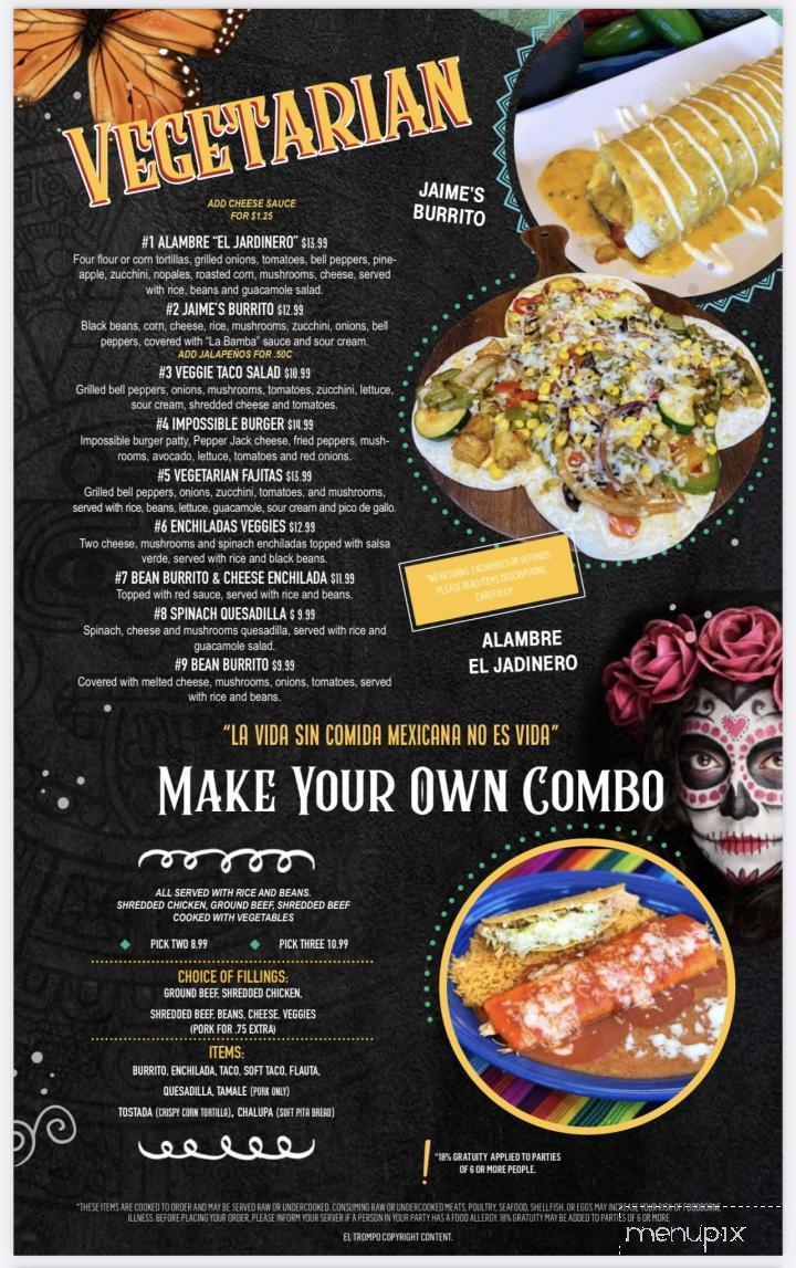 El Trompo - West Chester, OH menu_pic