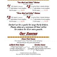 Bodette's Barbecue Smokehouse - Ticonderoga, NY menu_pic
