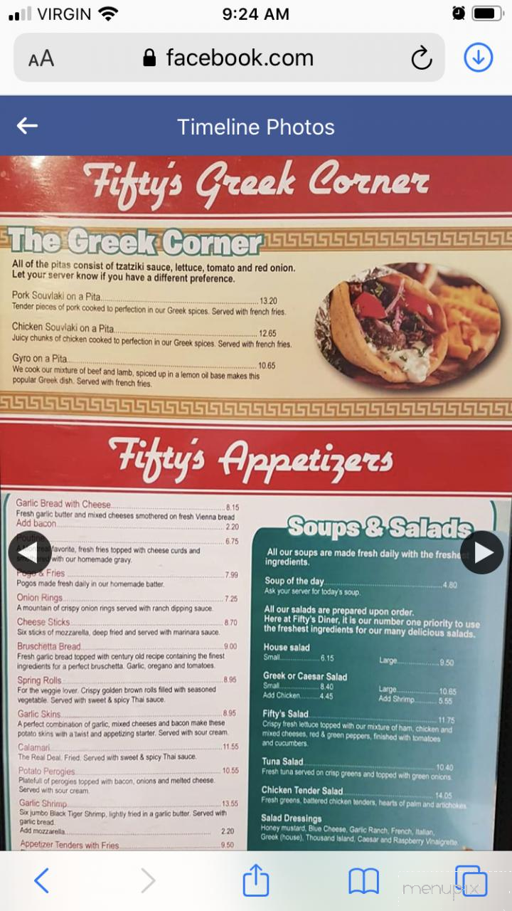 Fifty's Diner - North Bay, ON