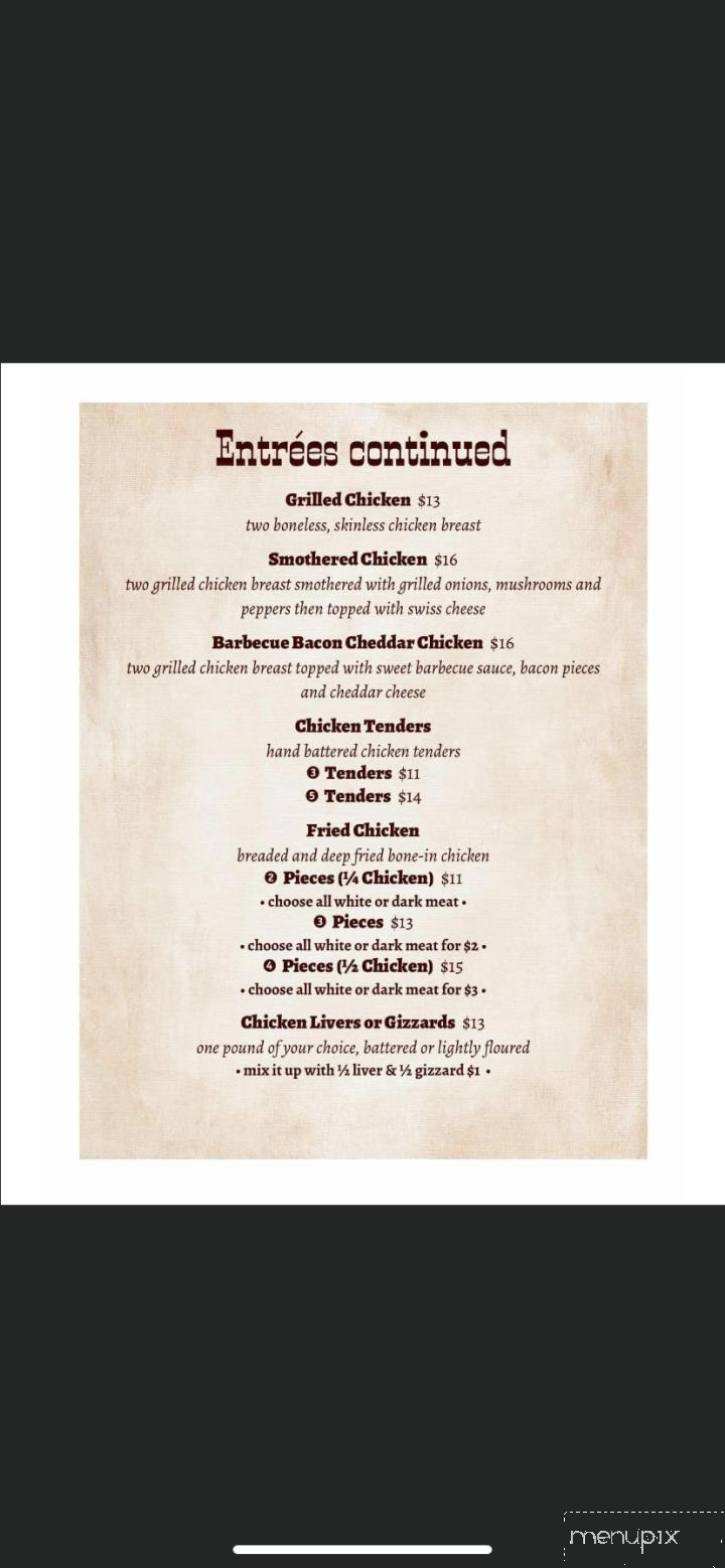 Lantern Pub Family Restaurant - Ashley, IL menu_pic