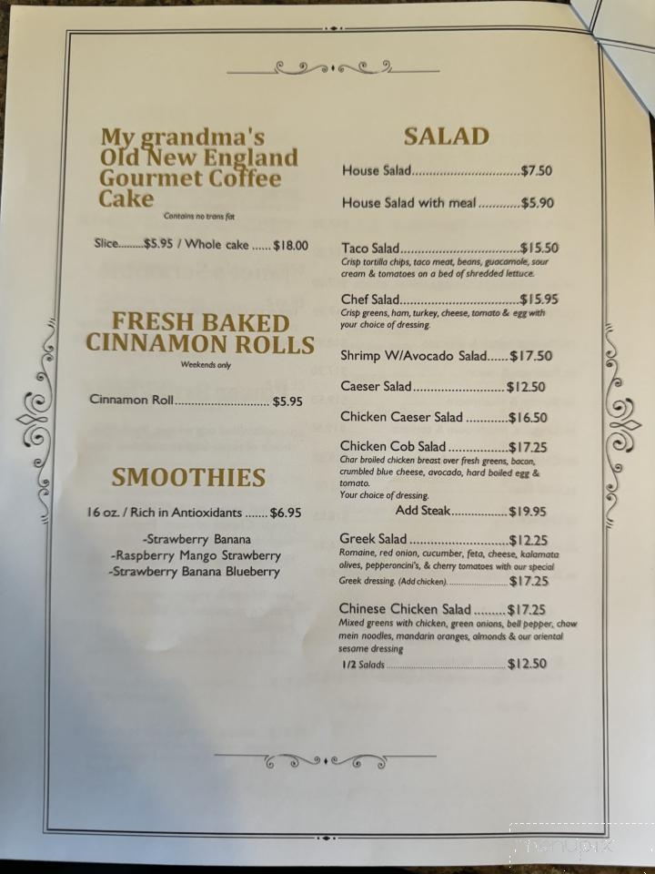 Valley Medlyn's Coffee Shop - Danville, CA menu_pic