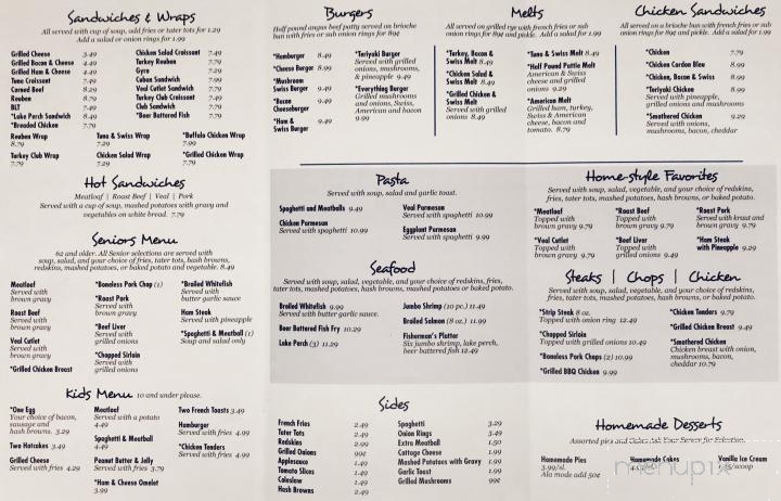 Fairport Family Restaurant - Fairport Harbor, OH menu_pic