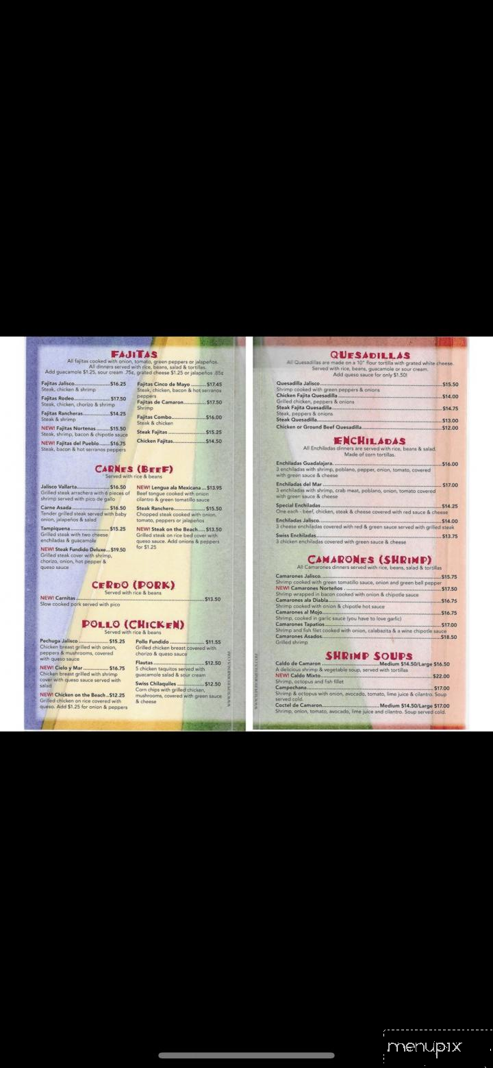 Hacienda Mexican Restaurant - Galesburg, IL menu_pic