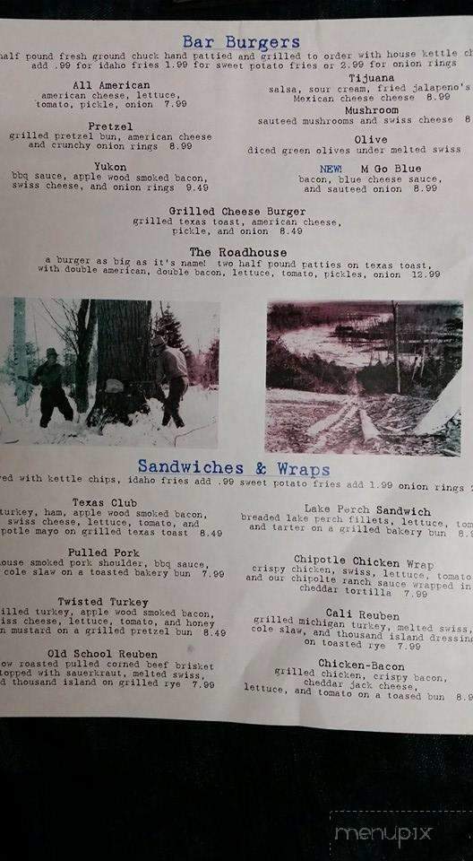 Rico's - Manistee, MI menu_pic