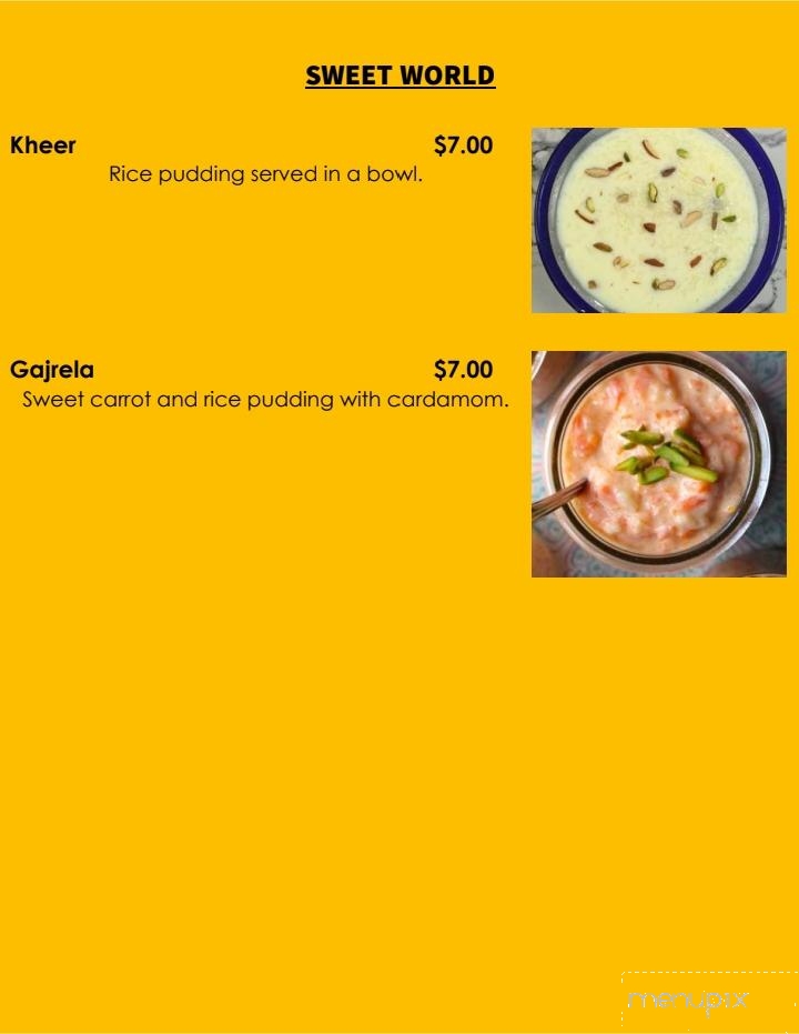 Shupback Pakistani Kitchen - Dover, DE menu_pic