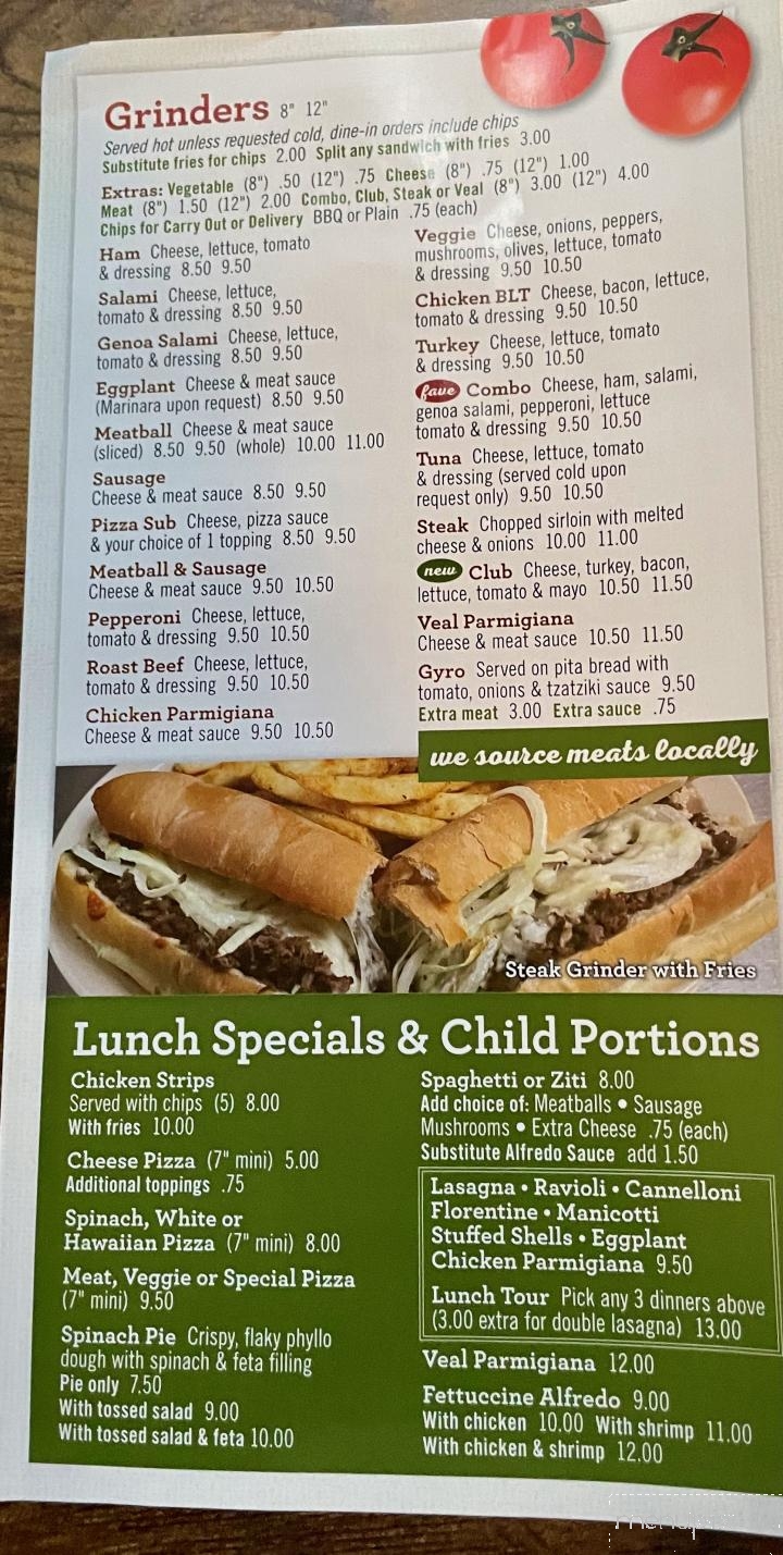 Manny's Pizza House - Ormond Beach, FL menu_pic