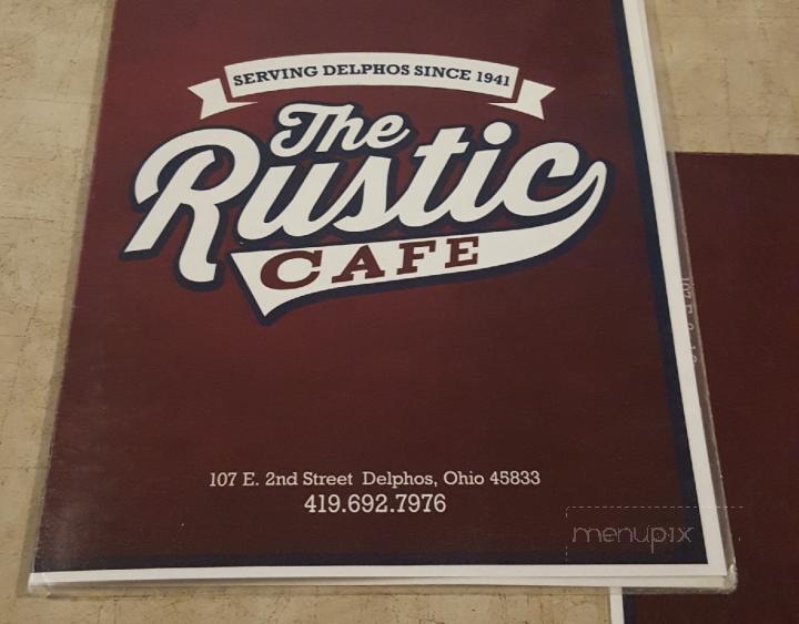 Rustic Cafe - Delphos, OH menu_pic