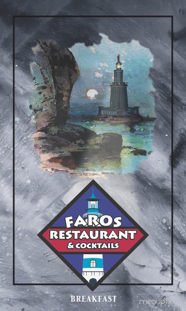Faros Family Restaurant - Fond Du Lac, WI menu_pic