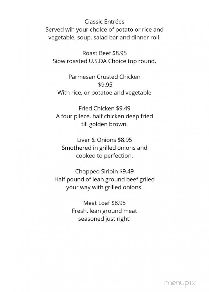 Alexandris Restaurant - Wadsworth, OH menu_pic
