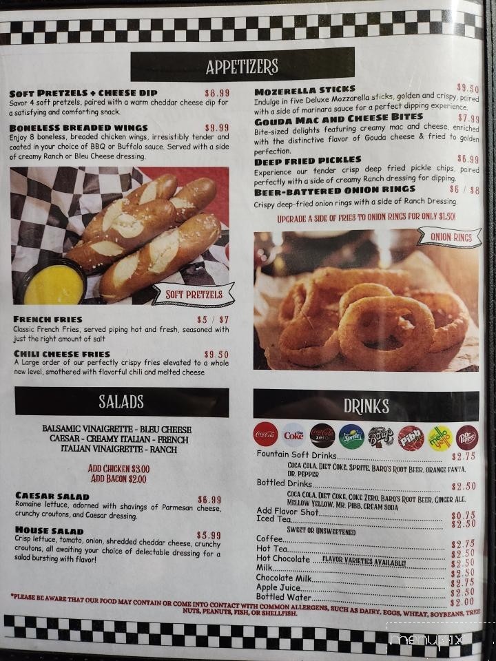 Ray's Sweet Shoppe & Poutinerie - Covington, VA menu_pic