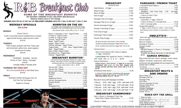 R & B Breakfast Club - Cheyenne, WY