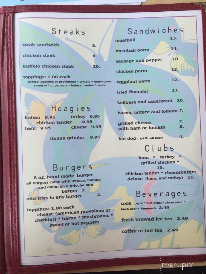 Serendipity Restaurant - Millsboro, DE menu_pic