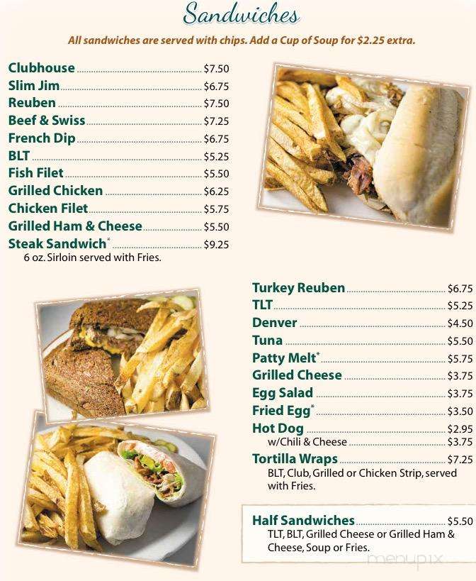 B's Country Cafe - Iron Mountain, MI menu_pic