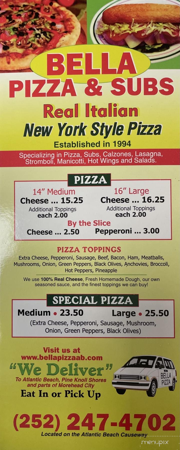 atlantic beach nc italian restaurants