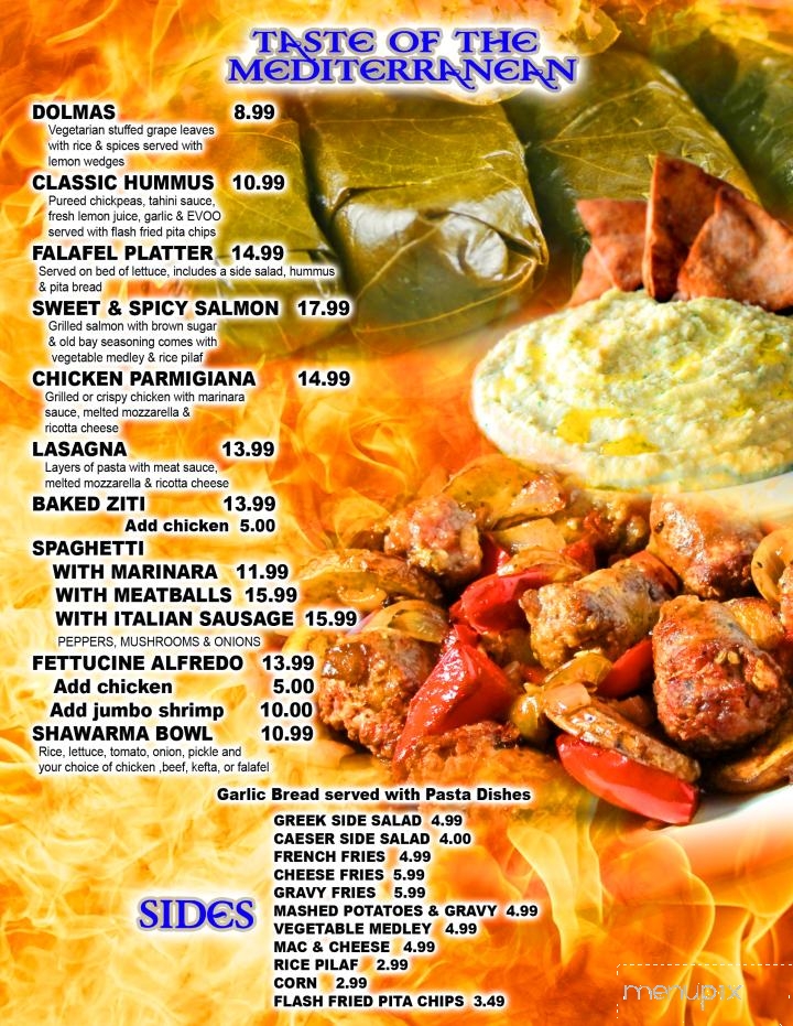 Firepit Rotisserie and Grill - Hanover, PA menu_pic