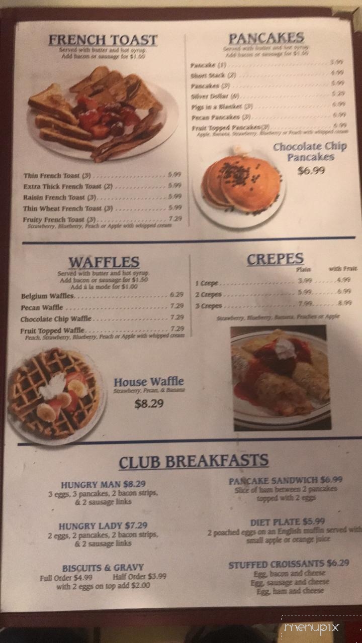 Brothers Inn Family Restaurant - Lanark, IL menu_pic