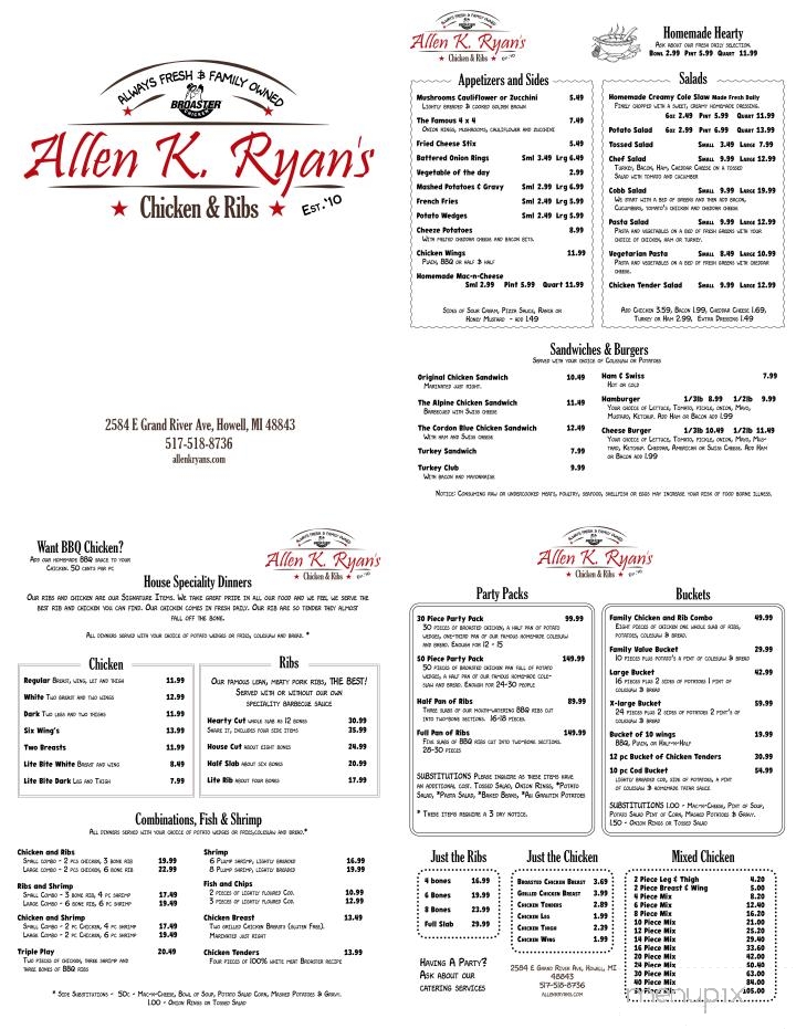 Allen K Ryan's - Howell, MI