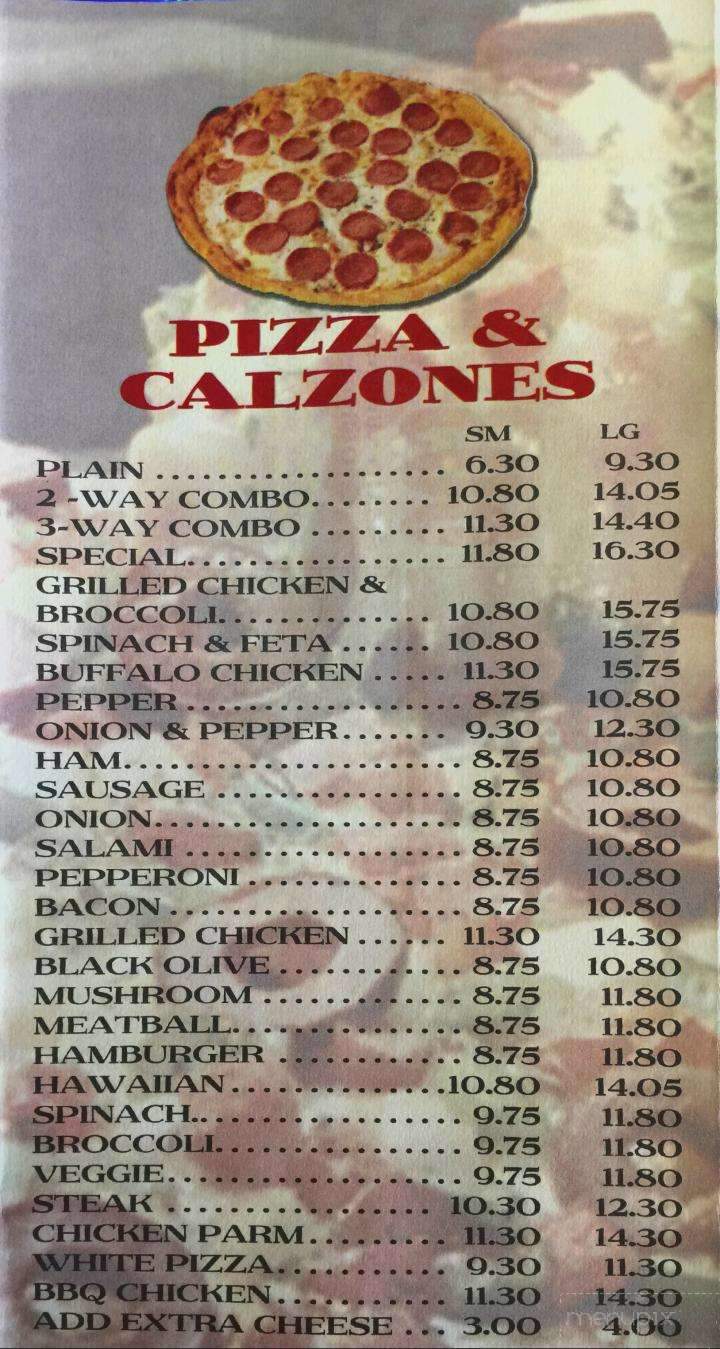 ABC Pizza - Hooksett, NH menu_pic