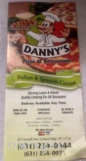 Dannys Pizza - Central Islip, NY