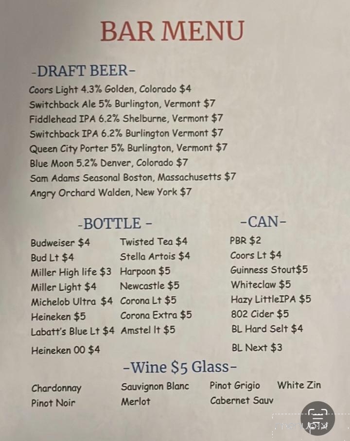 Wilmington Village Pub - Wilmington, VT