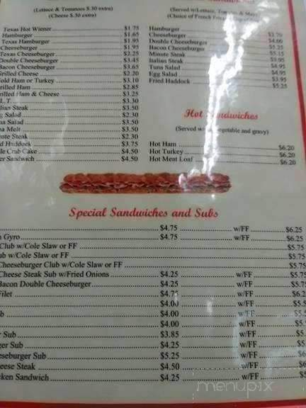 Famous Restaurant - York, PA menu_pic