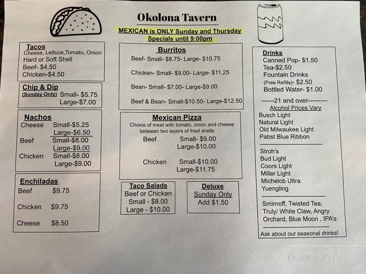 Okolona Tavern - Napoleon, OH