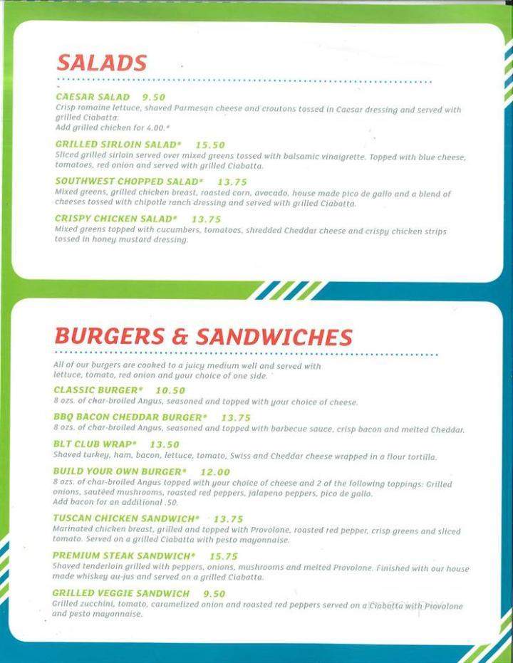 Bristol Grill - Mansfield, MA menu_pic