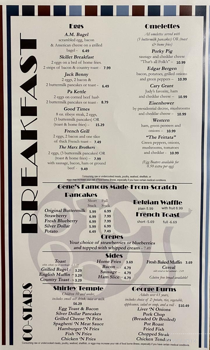 Gene's Place To Dine - Cleveland, OH