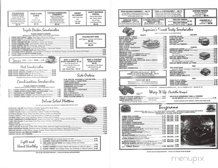 Superior Diner Inc - Perth Amboy, NJ menu_pic
